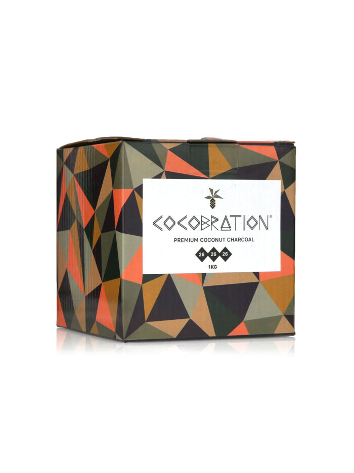 Charbon naturel Coco TwentySix 1 Kg pour narguilé