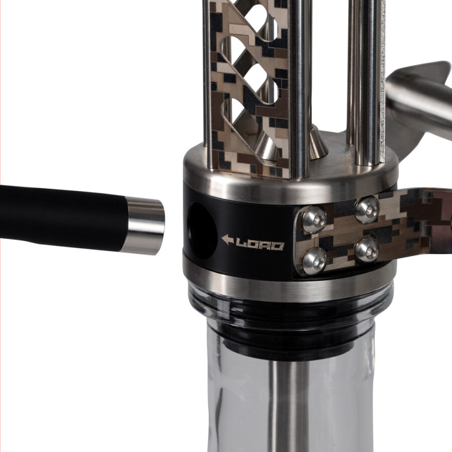 SHI CARVER MICRO HOOKAH GUN DETAIL 3