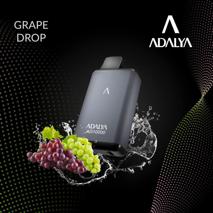 PUFF ADALYA 10000 PUFFS GRAPE DROP