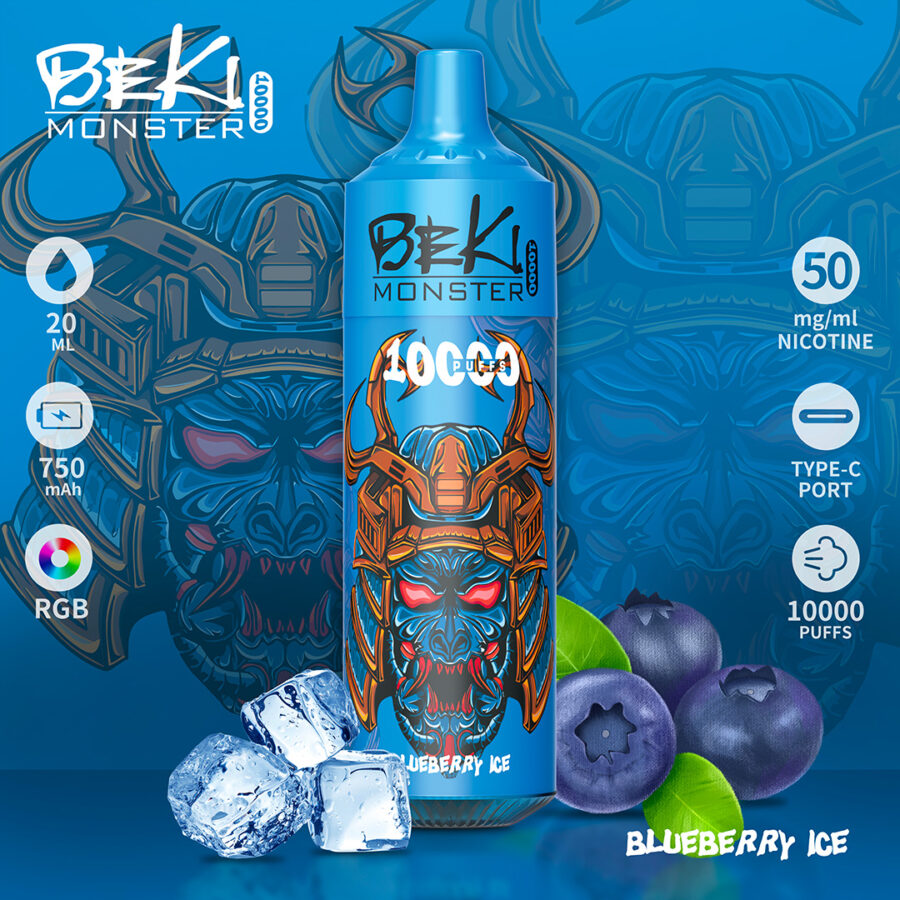 BEKI MONSTER 10000 - BLUEBERRY ICE