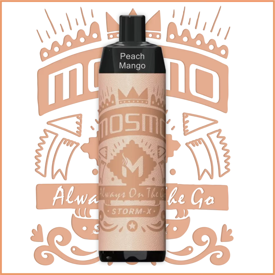 PUFF MOSMO STORM XXL 10000 - PEACH MANGO PINEAPPLE