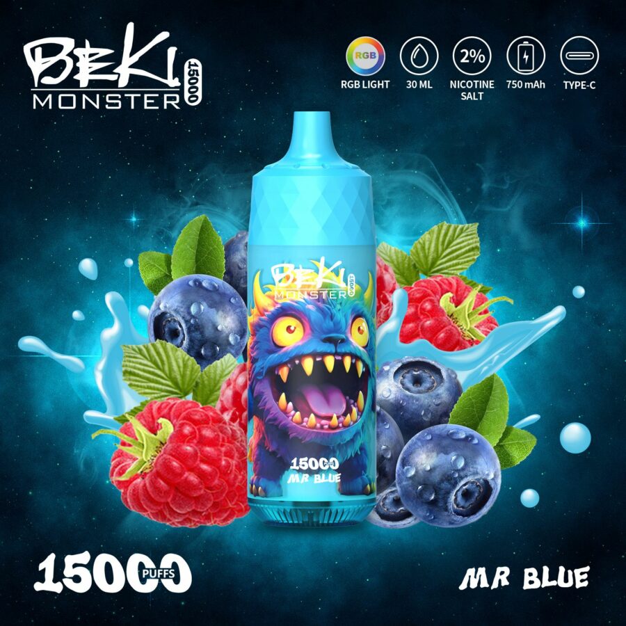 PUFF BEKI MONSTER 15000 - MR BLUE