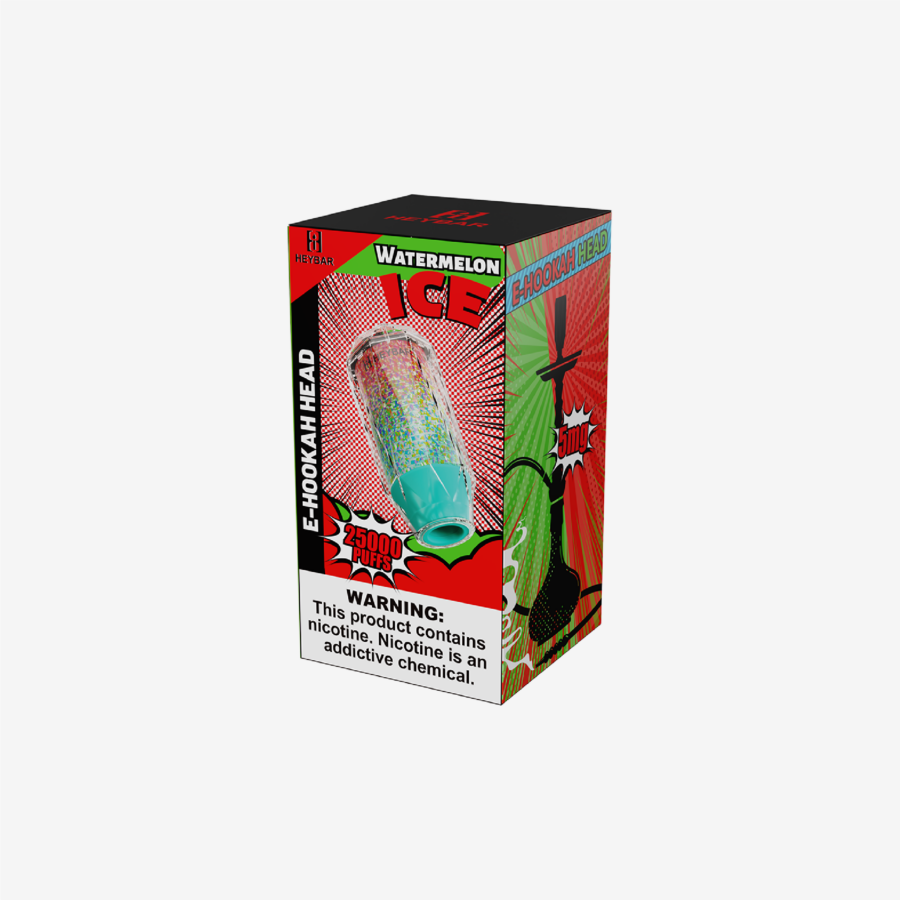 PUFF & TÊTE E-HOOKAH HEYBAR 25000 PUFFS - WATERMELON ICE 2