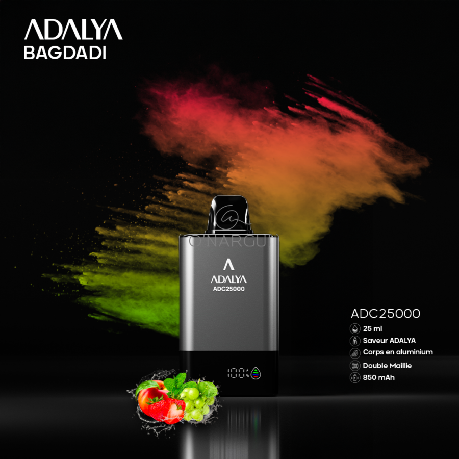 Vape Adalya 25000 Puff - BAGDADI