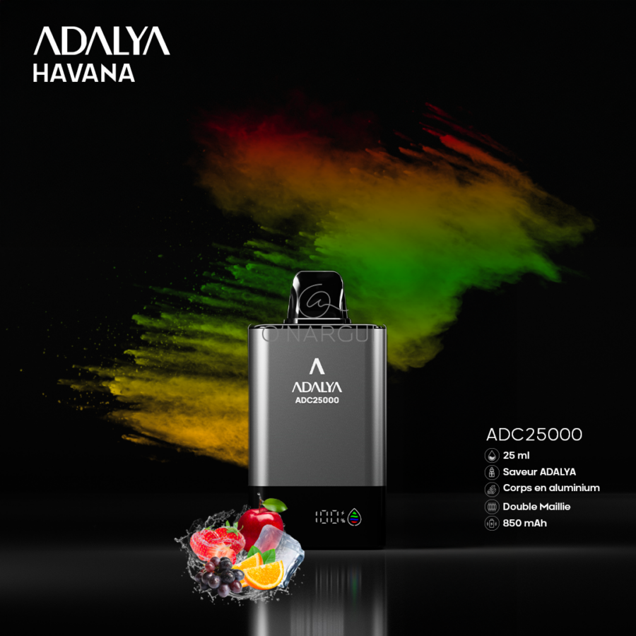 Vape Adalya 25000 Puff - HAVANA