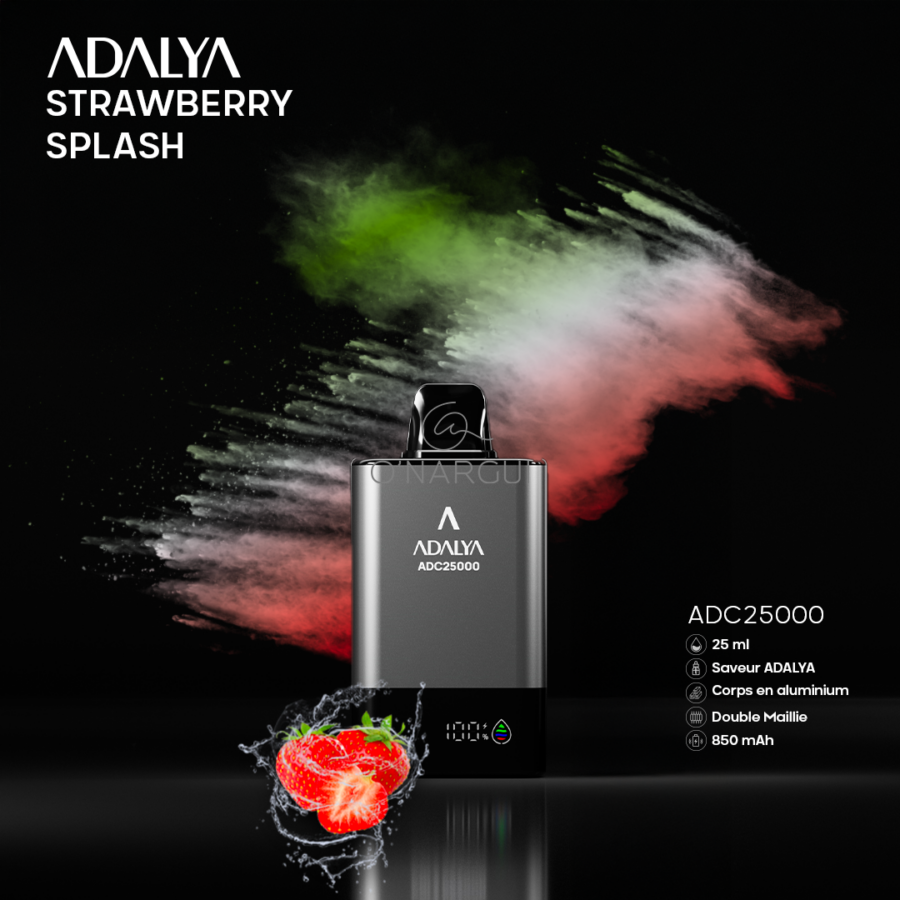 Vape Adalya 25000 Puff - STRAWBERRY SPLASH