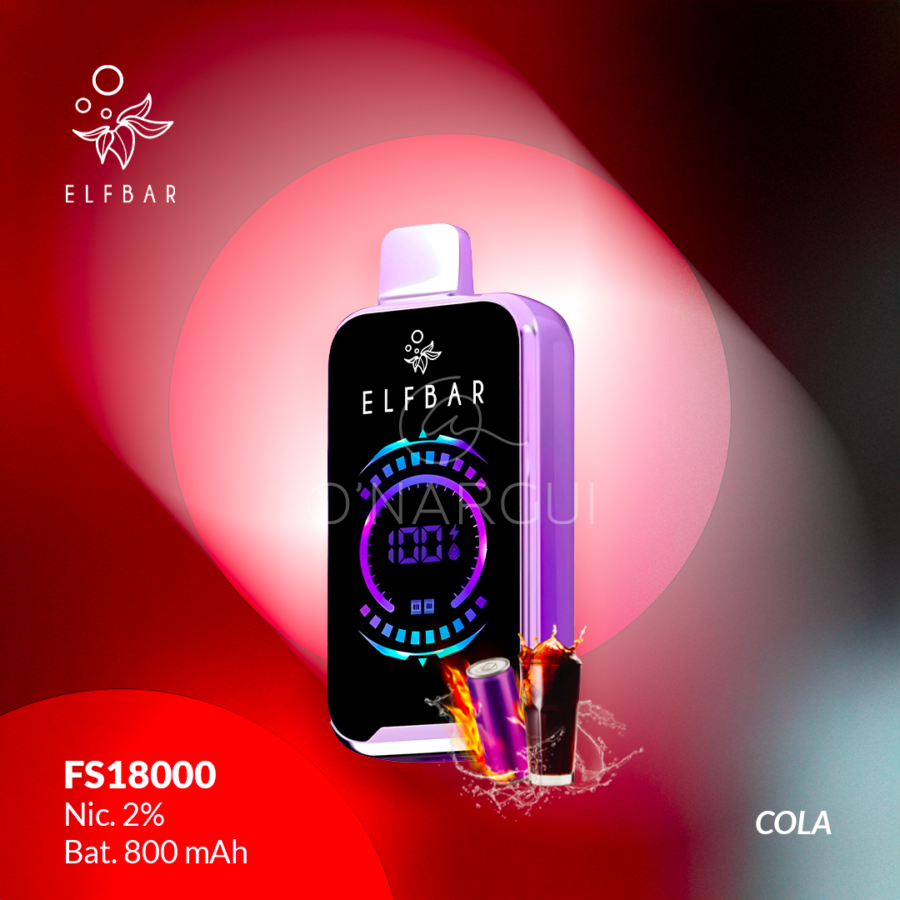 PUFF ELFBAR 18000 - COLA