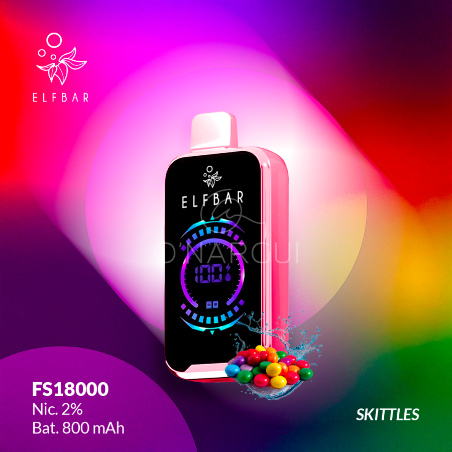 PUFF ELFBAR 18000 - SKITTLES