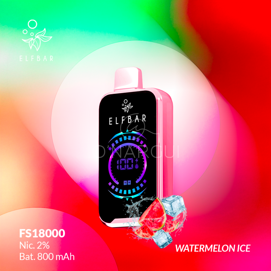 PUFF ELFBAR 18000 - WATERMELON ICE