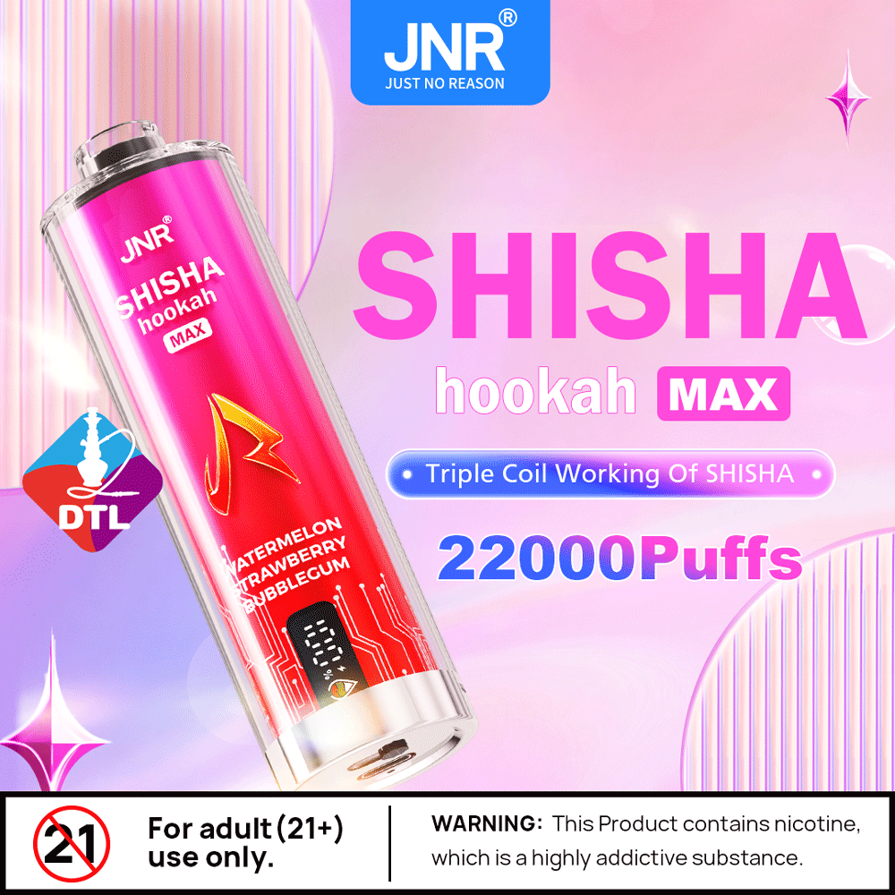 PUFF JNR SHISHA MAX 22000 - COVER