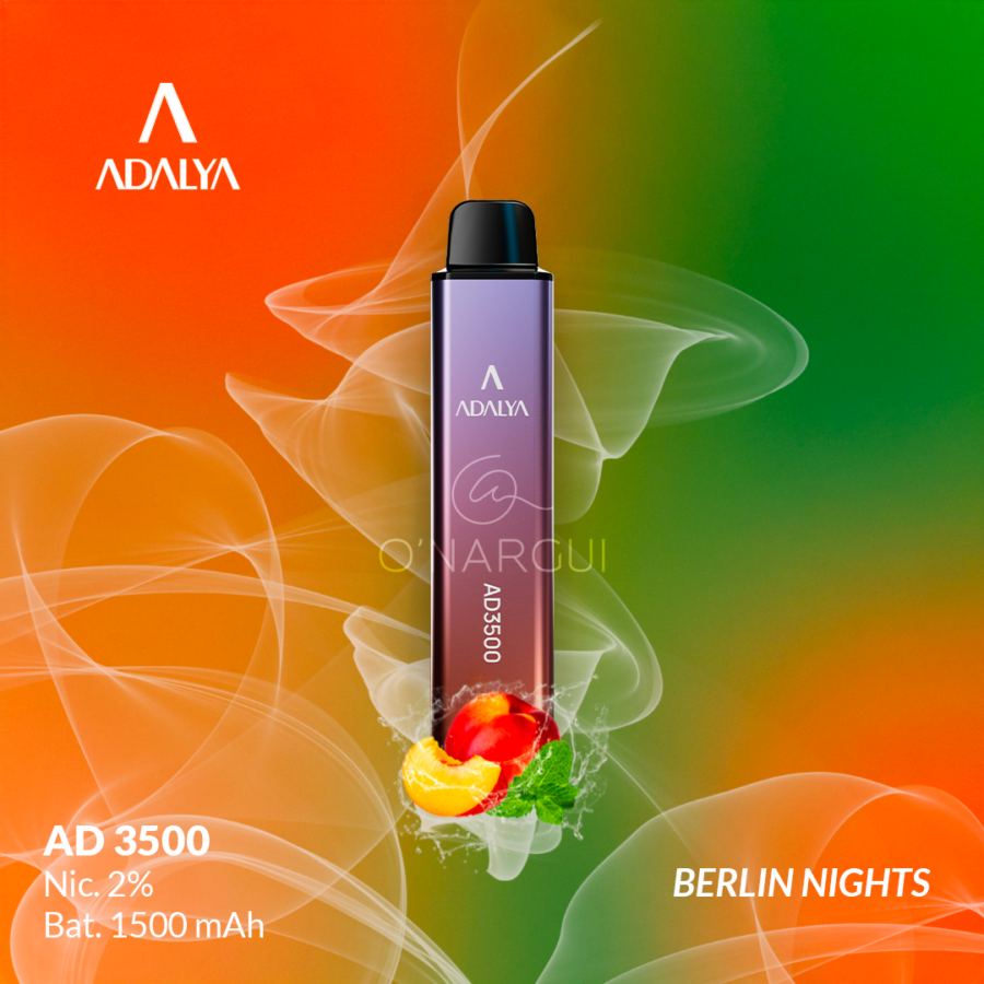 VAPE ADALYA AD 3500 - BERLIN NIGHTS