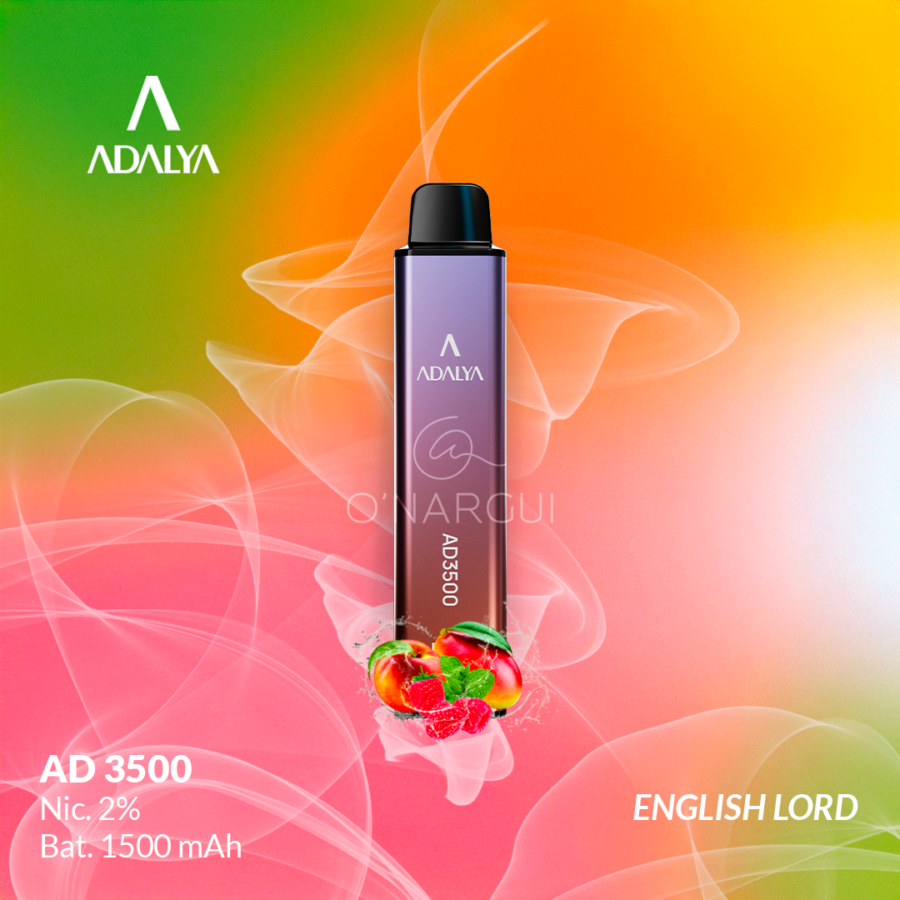 VAPE ADALYA AD 3500 - ENGLISH LORD