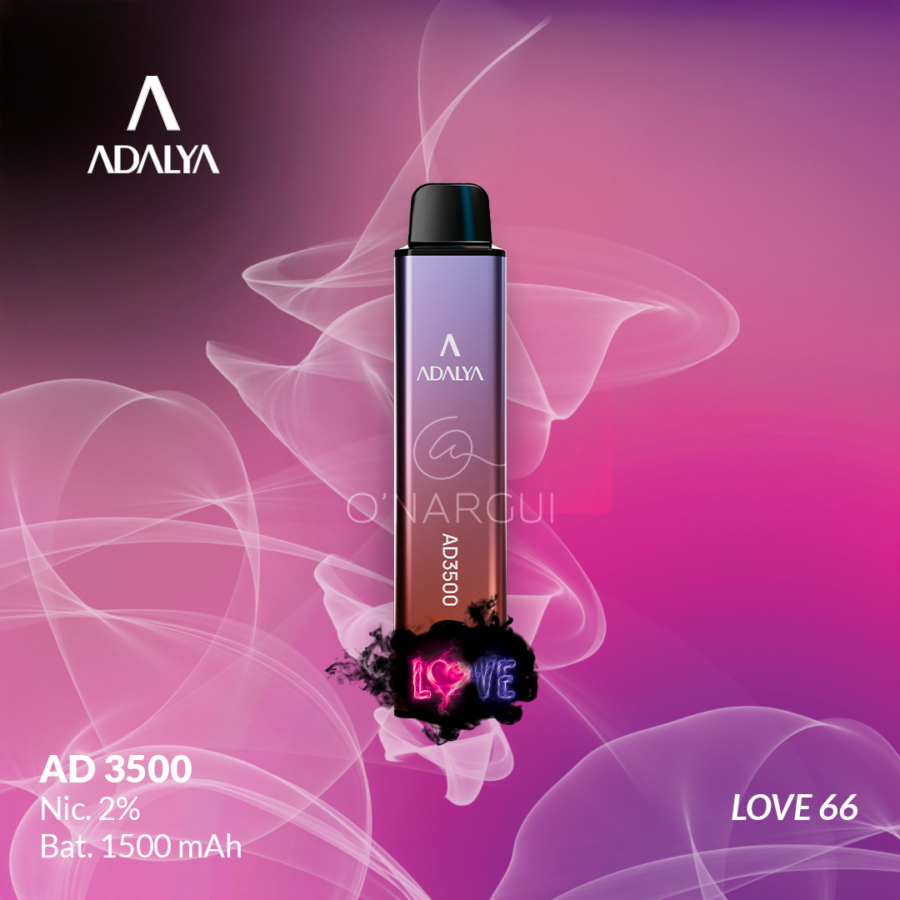 VAPE ADALYA AD 3500 - LOVE 66