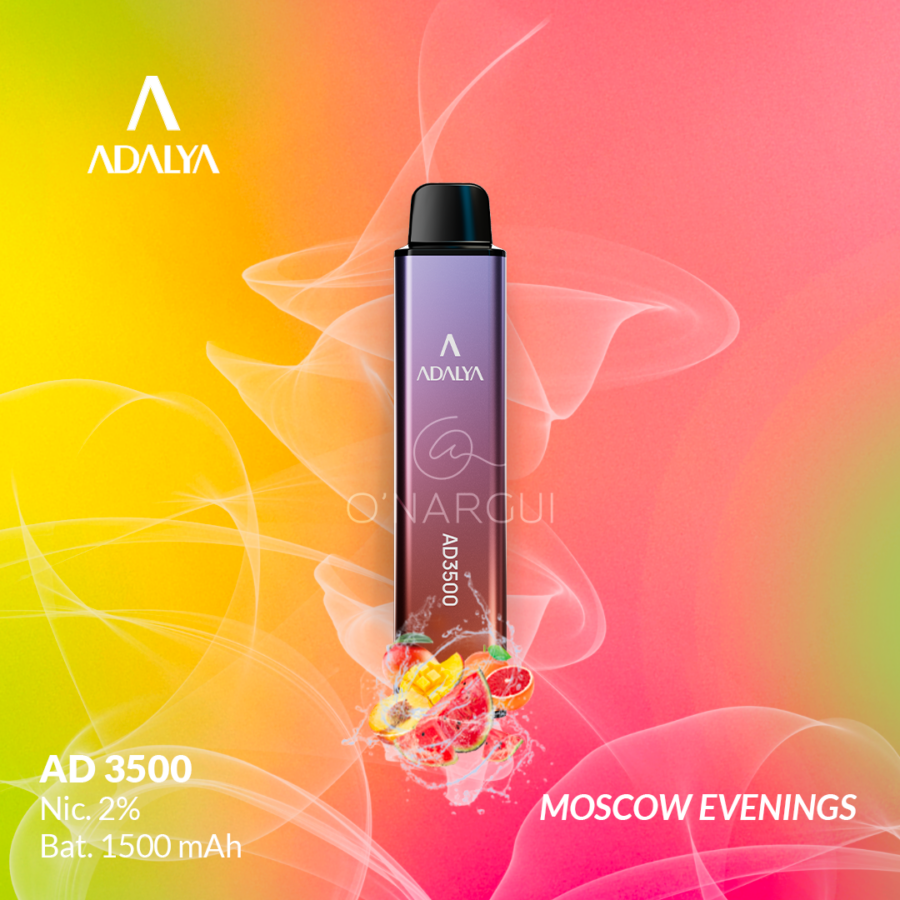 VAPE ADALYA AD 3500 - MOSCOW EVENINGS