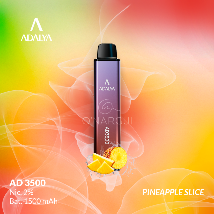 VAPE ADALYA AD 3500 - PINEAPPLE SLICE