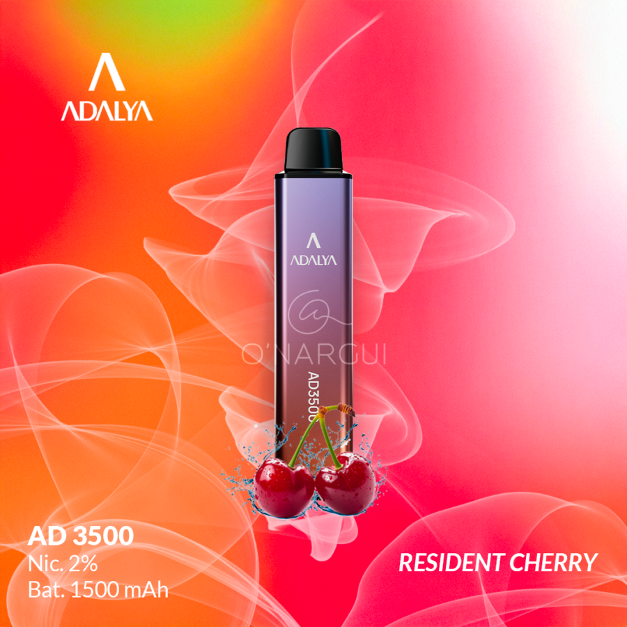 VAPE ADALYA AD 3500 - RESIDENT CHERRY