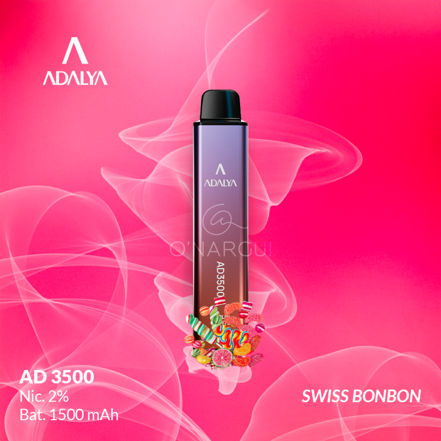 VAPE ADALYA AD 3500 - SWISS BONBON