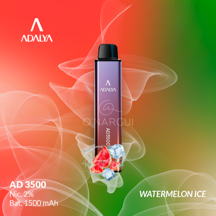 VAPE ADALYA AD 3500 - WATERMELON ICE